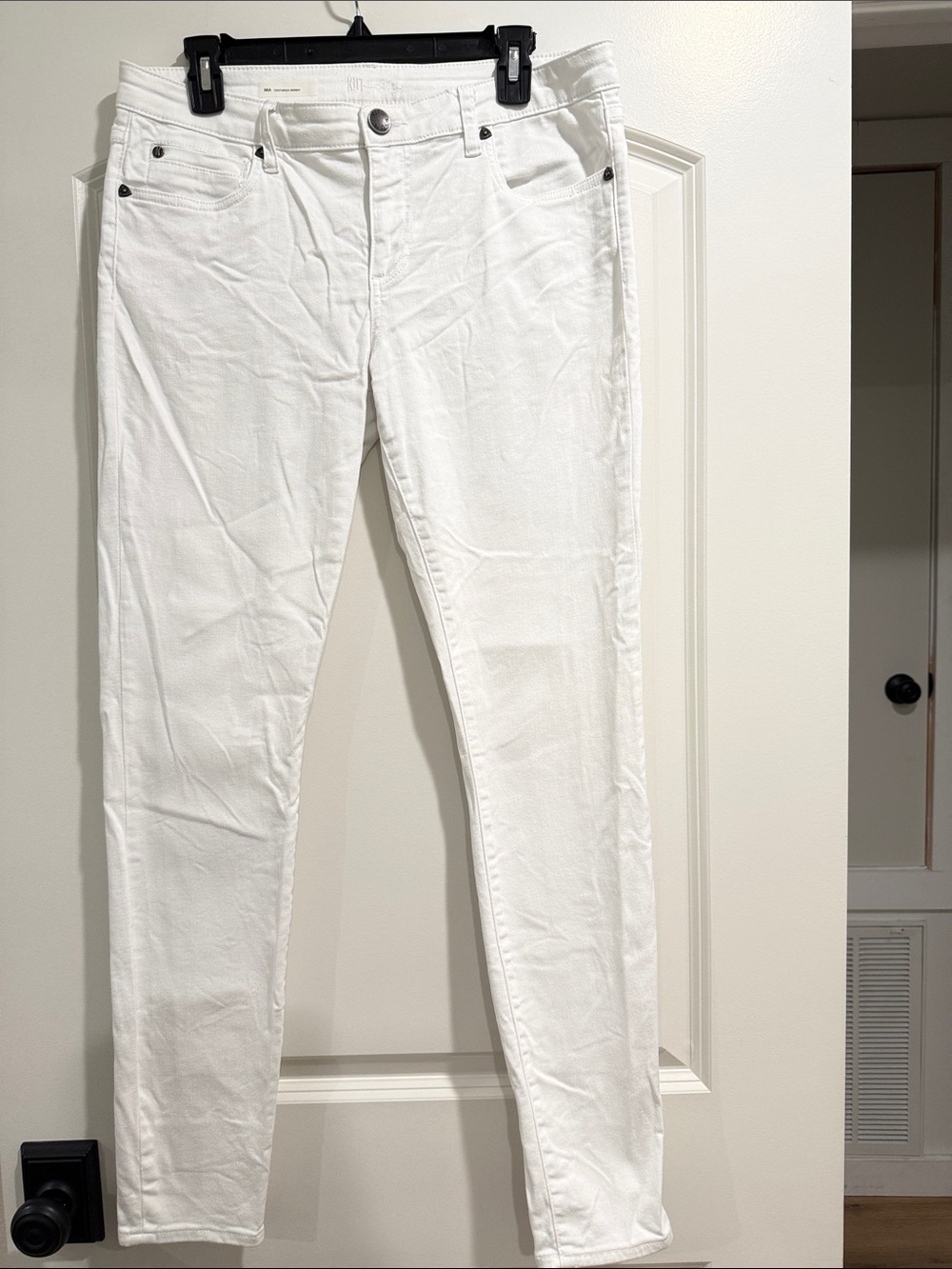 Kut from the Kloth White Skinny Jeans - Slim Fit